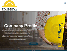 Tablet Screenshot of formazione-sicurezza.com