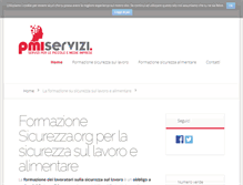 Tablet Screenshot of formazione-sicurezza.org